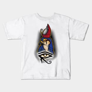 Horus Egyptian God tattoo design Kids T-Shirt